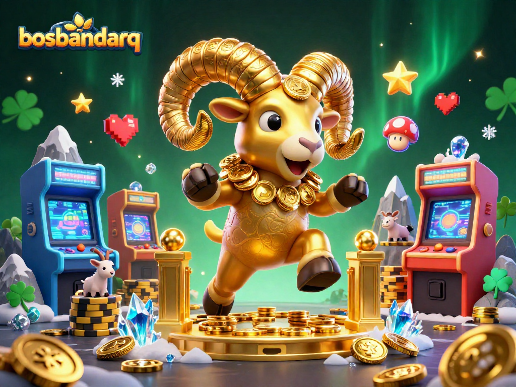 Bettors enjoy thrilling gameplay at bosbandarq's online casino with vibrant visuals and rich gold aesthetics.