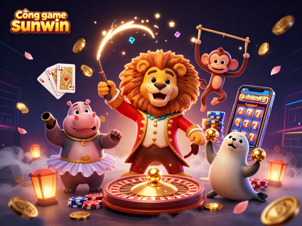 Cổng game sunwin: Trải nghiệm những giây phút hồi hộp tại sòng bạc với hoạt hình đặc sắc
