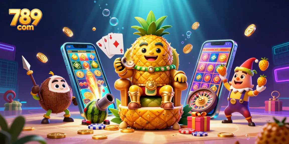 Join the vibrant beach casino scene with the 789 com pineapple king and dynamic slot games.
