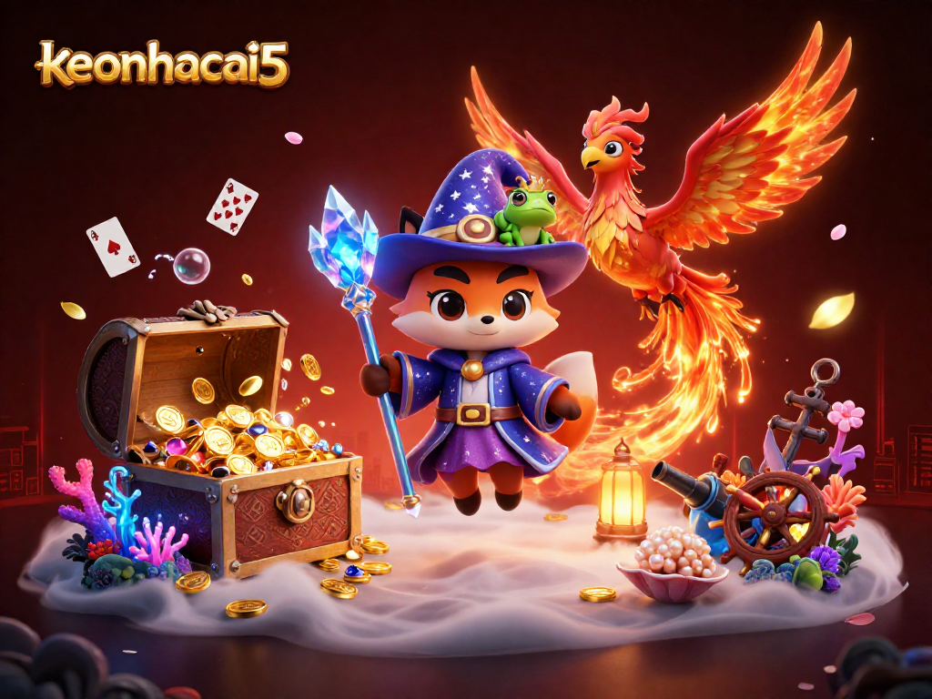 Experience thrilling adventures with keonhacai5 as mystical characters guide your epic casino journey.