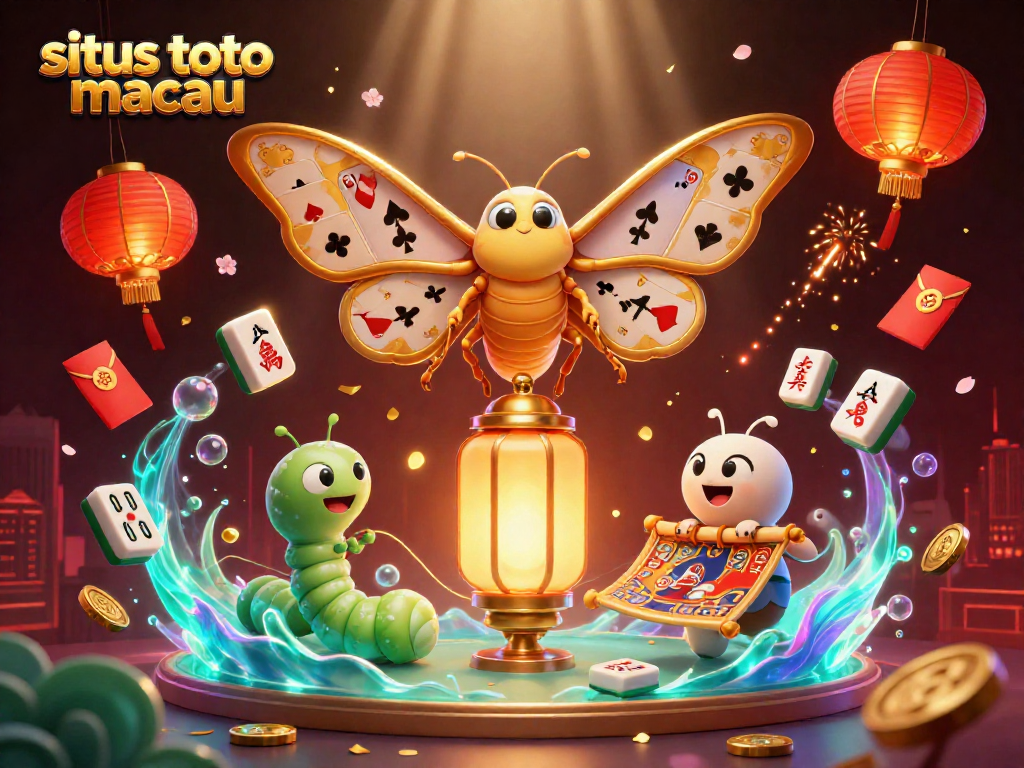 Menangkan peluang di situs toto macau dengan ilustrasi luar biasa dan simbol keberuntungan.
