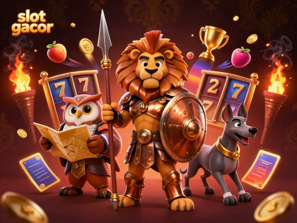 Menangkan slot gacor dengan kekuatan karakter kasino yang mengesankan dan simbol keberuntungan.