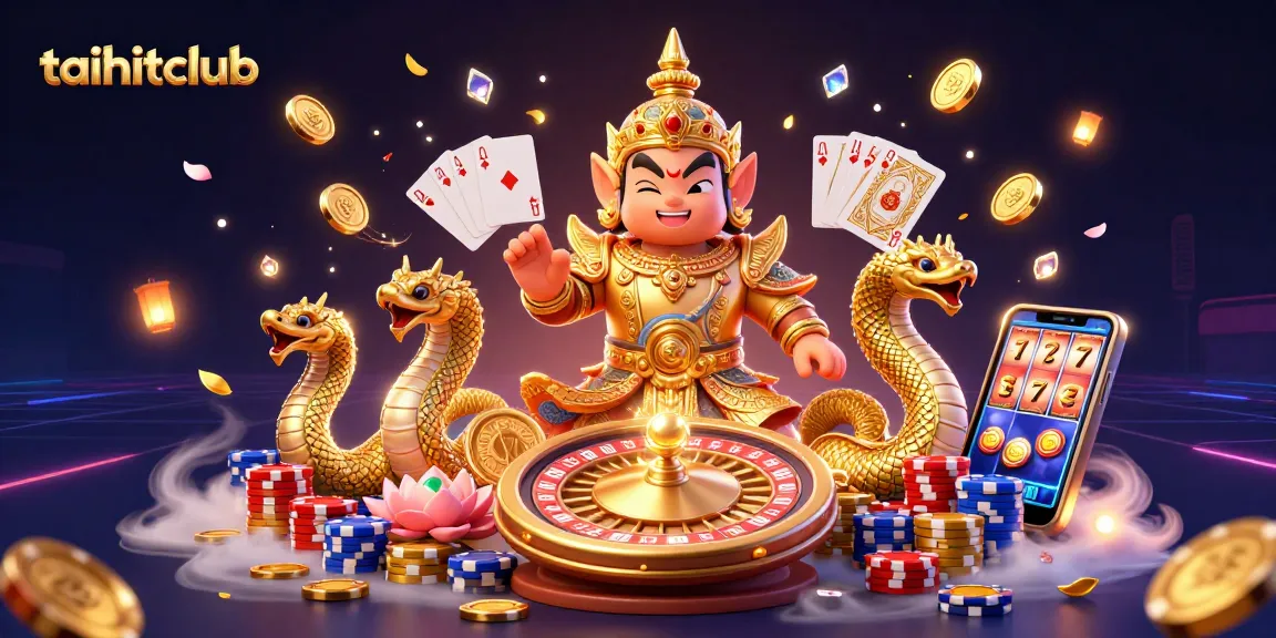 Engage in thrilling gameplay at taihitclub with vibrant casino elements and cultural symbolism.