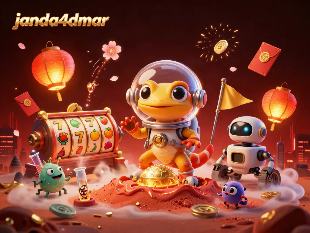 Gecko Martian menemukan kasino emas di Mars, menjanjikan pengalaman luar biasa di janda4dmar