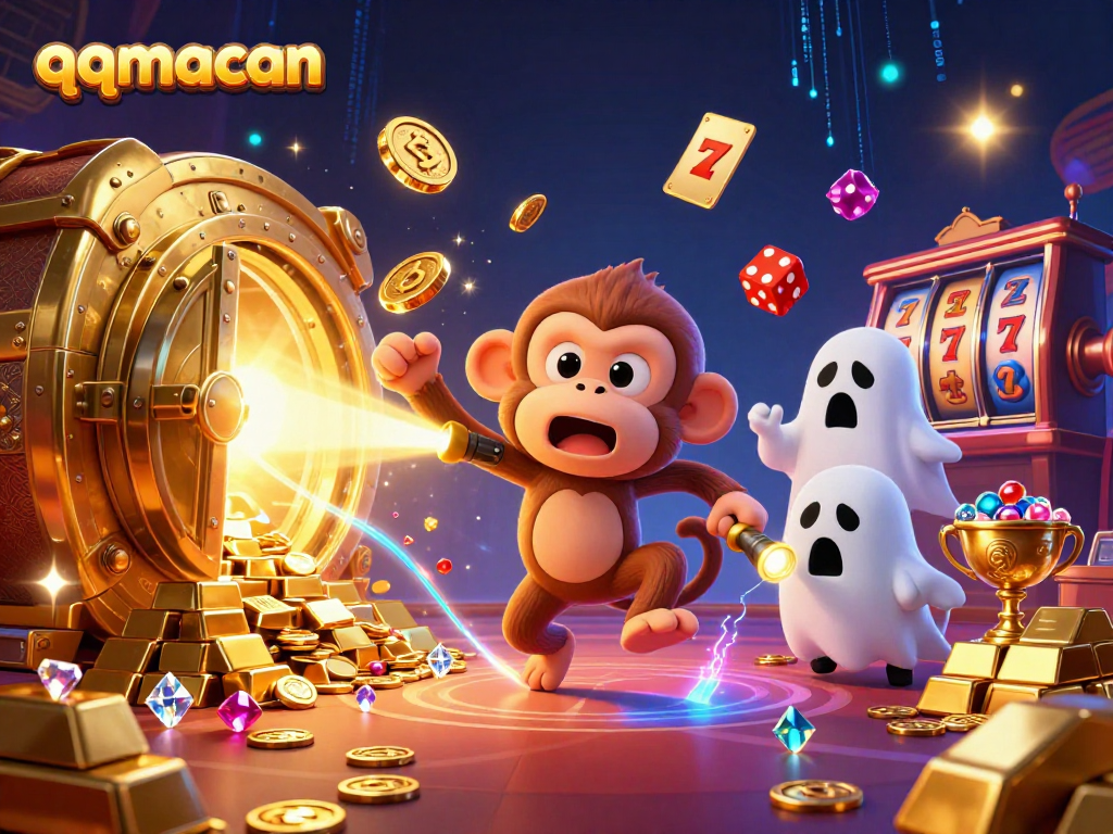 Track down golden treasures with the playful ghost-hunter puppy in the exciting qqmacan casino