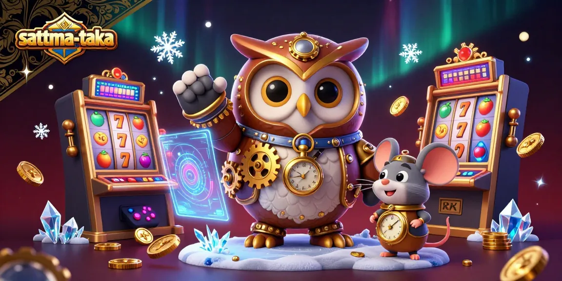 Engage with the exciting world of sattma-taka as a steampunk owl guides players through a rich casino adventure.