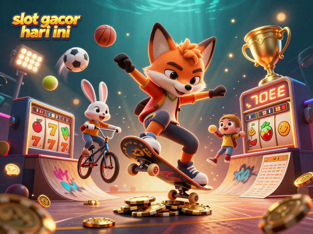 Slot gacor hari ini menghadirkan aksi taruhan seru dalam ilustrasi kasino penuh detail.