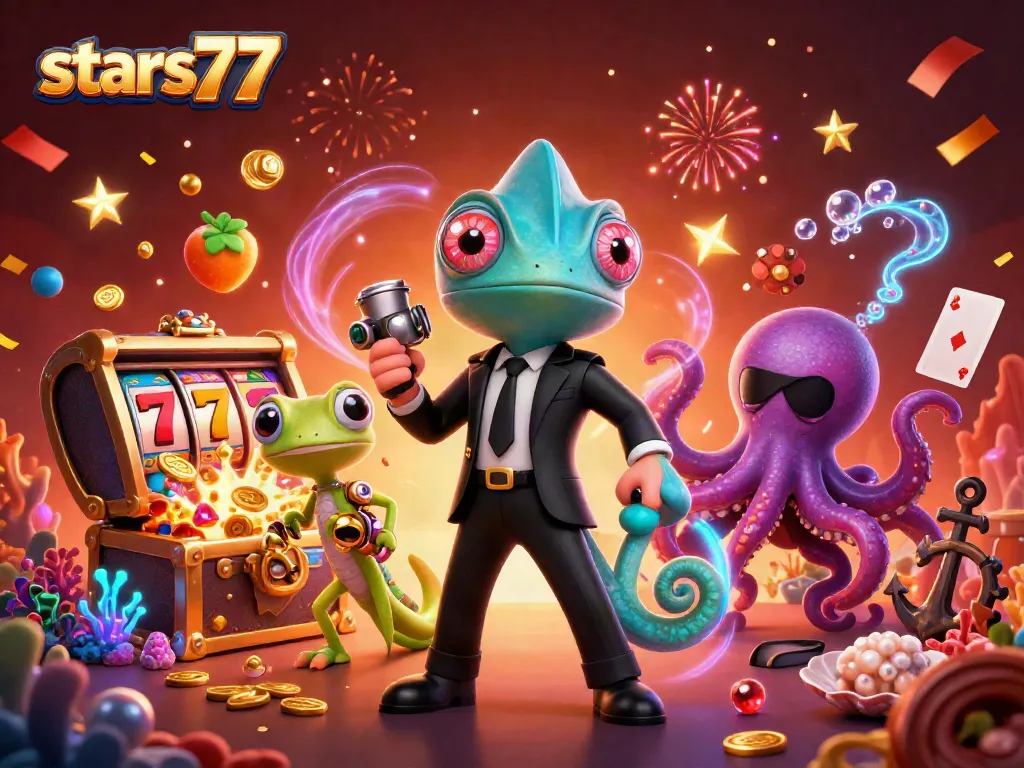 Memenangkan pengalaman bermain di stars77 dengan slot modern dan karakter menarik yang menggoda keberuntungan.