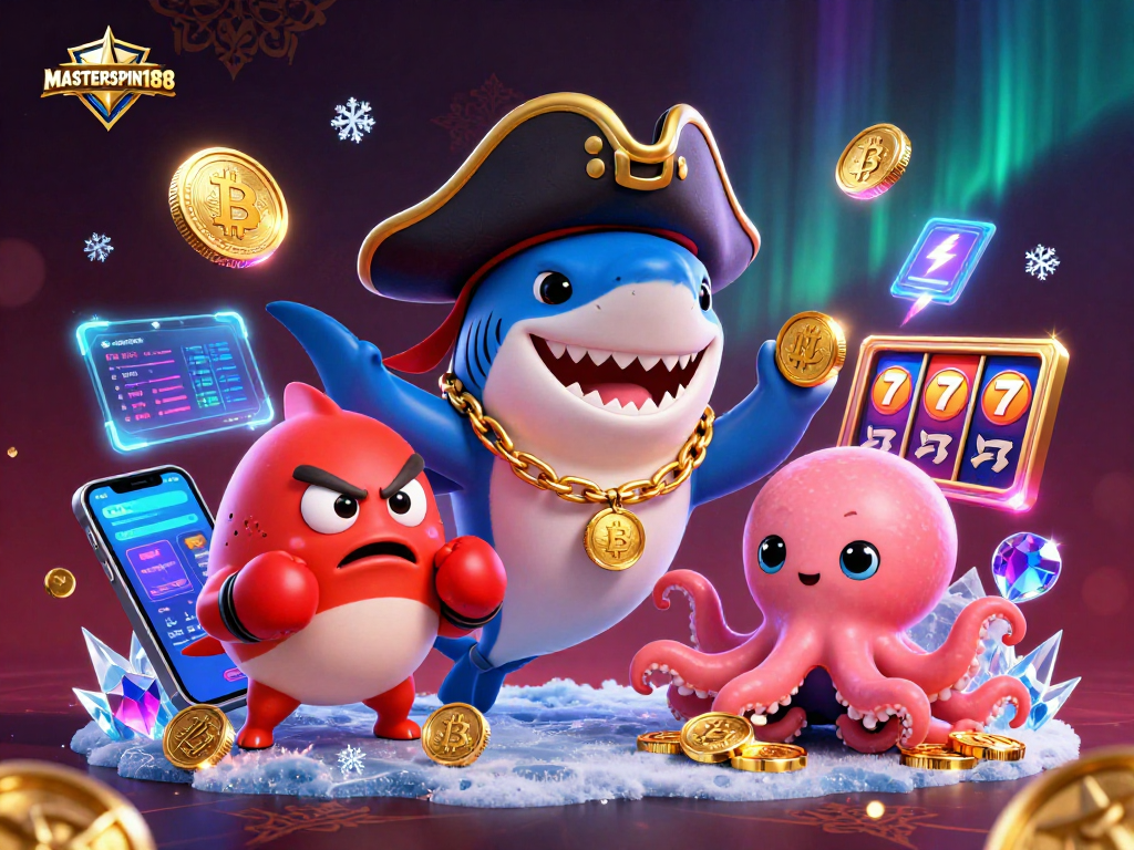 Engage with MASTERSPIN188 through vibrant pirate-themed casino adventures featuring animated characters.