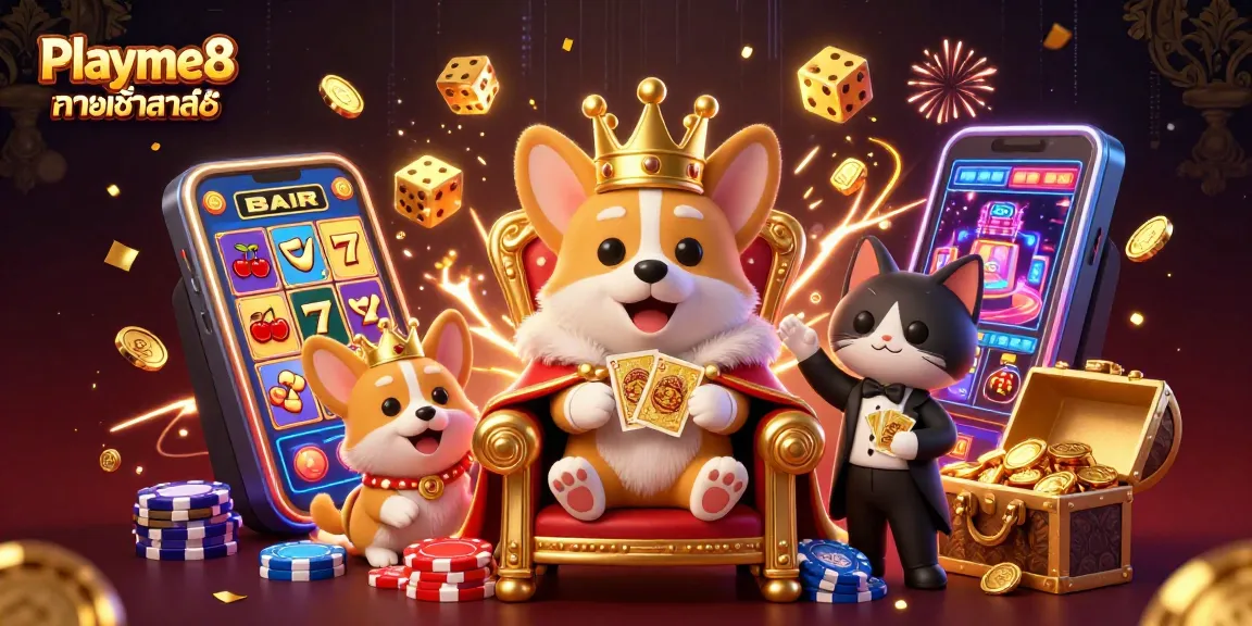 เล่น Playme8 ทางเข้าล่าสุด เพื่อเปิดประสบการณ์คาสิโนออนไลน์ที่น่าตื่นเต้น