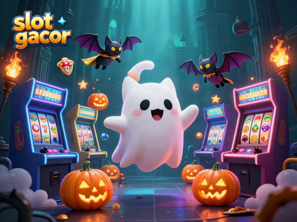 Experience thrilling slot gacor adventures in vibrant casino worlds with ghostly charm.