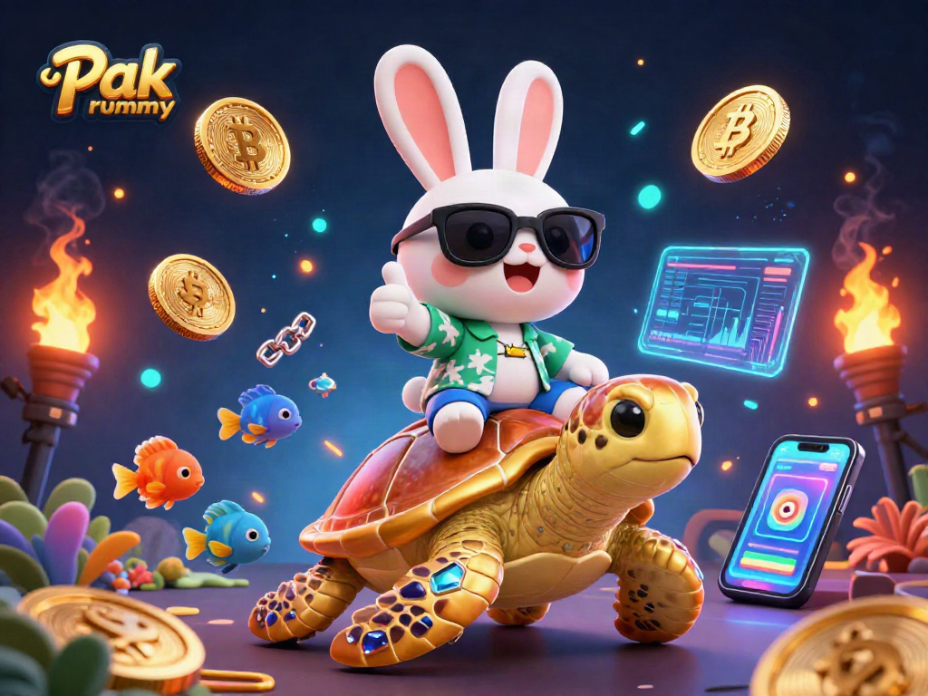Engage in exciting Pak rummy gameplay with vibrant characters and casino elements, promoting a thrilling gaming experience.