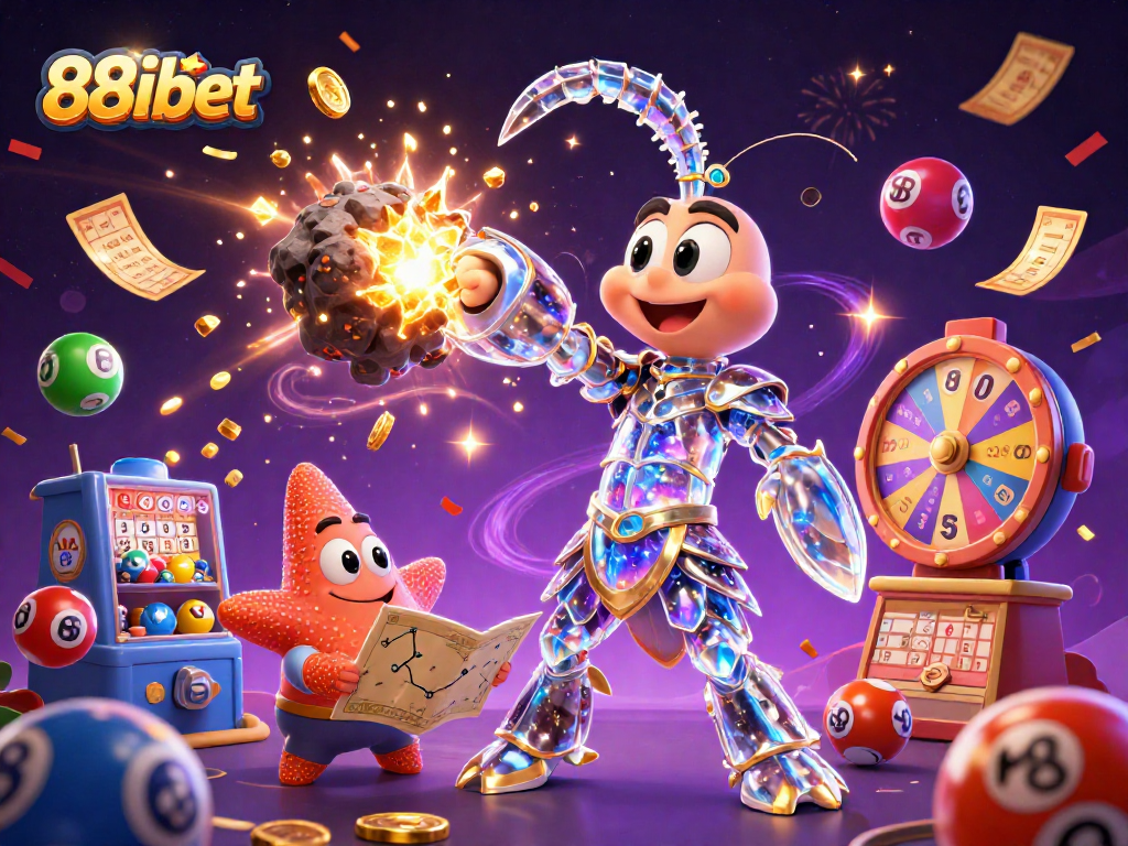 Experience thrilling wins with 88ibet in this vibrant casino scene filled with games and excitement.