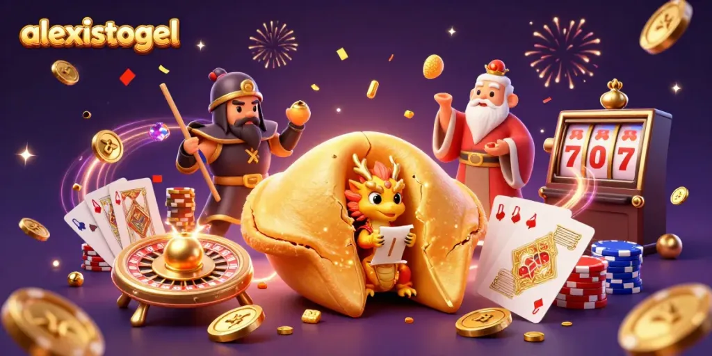 Permainan menguntungkan di alexistogel dengan slot dan karakter yang dinamis.