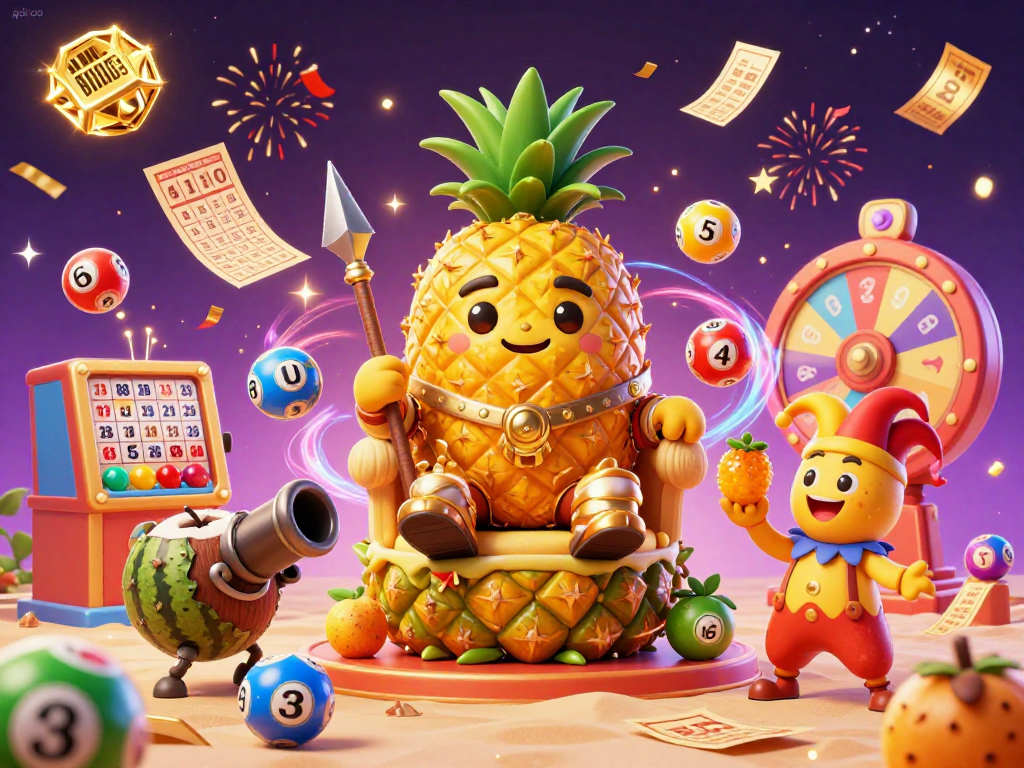 Engage in the thrilling experience of gái gọi with vibrant bingo balls and a colorful prize wheel.