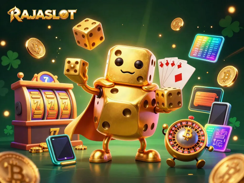 RAJASLOT menghadirkan pengalaman visual dalam permainan slot dengan karakter dinamis dan simbol keberuntungan.