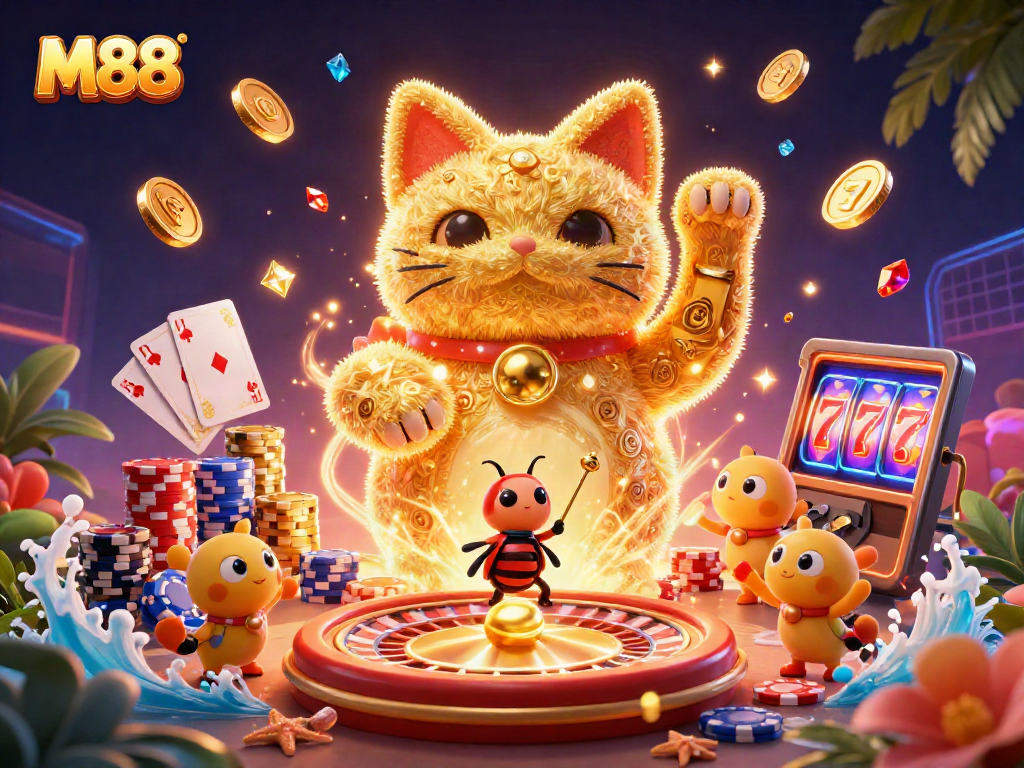 M88 introduces strategies for winning big with captivating casino visuals and lucky elements.