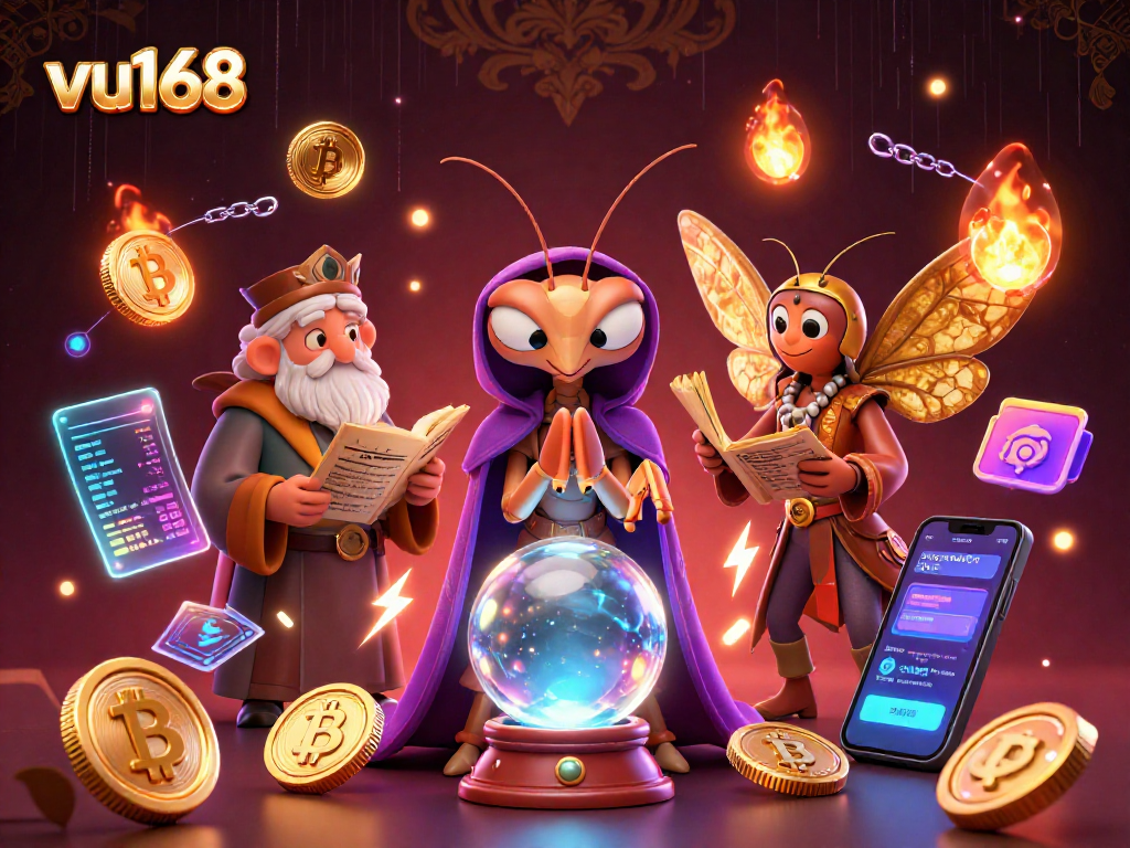 Engage with the latest betting strategies and insights from vu168 in an animated digital casino environment.