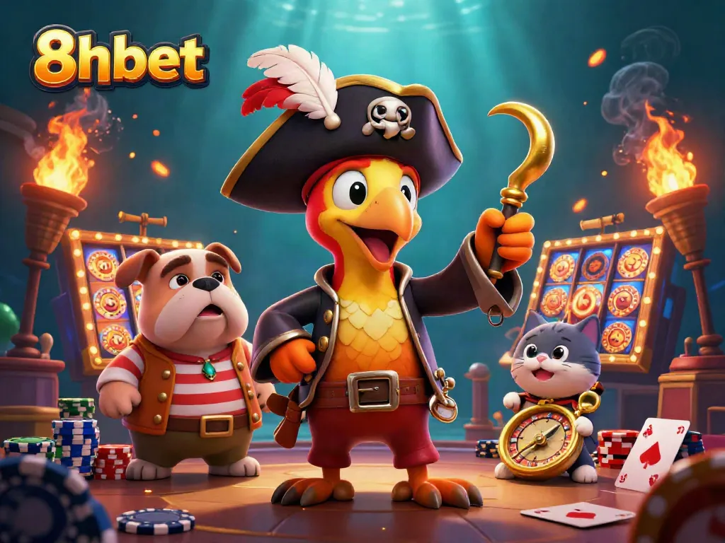 Experience thrilling gameplay at 8xbet with pirates, adventure, and casino excitement.