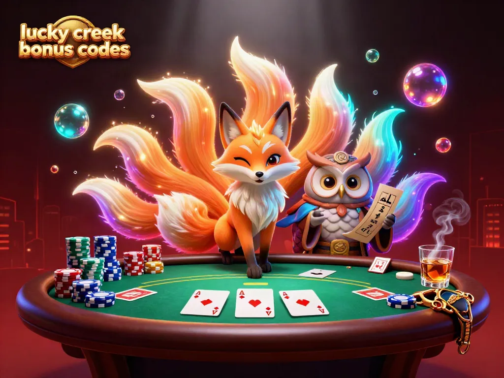Join the vibrant action with lucky creek bonus codes providing thrilling poker gameplay and glowing magic.