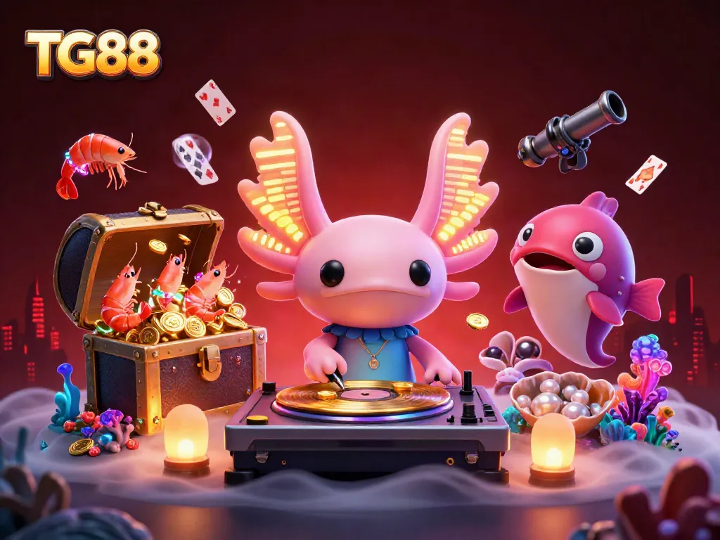 Experience TG88 online gaming with vibrant characters and explosive visuals in 3D.